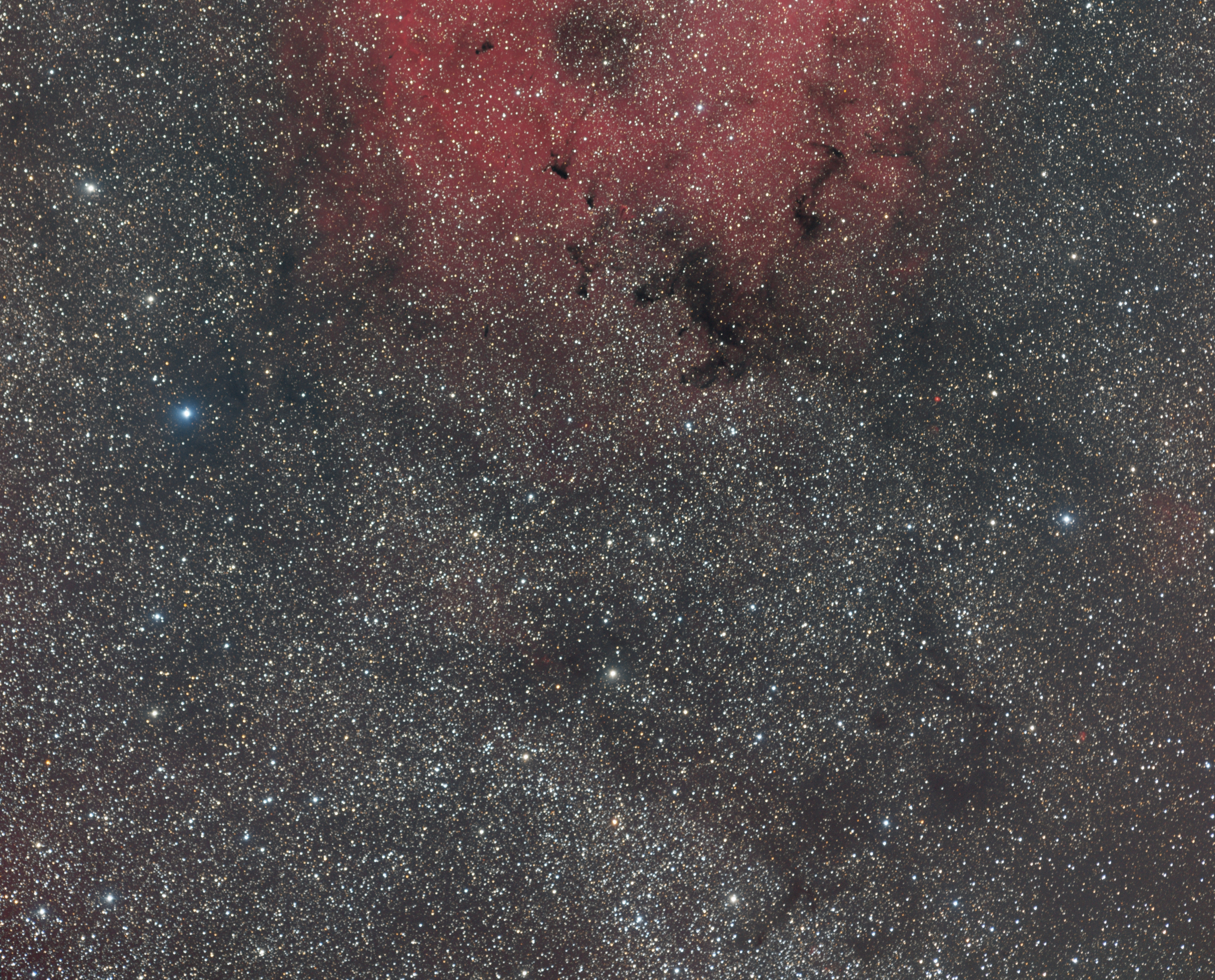Dunkelnebel im Kepheus suedlich von IC1396